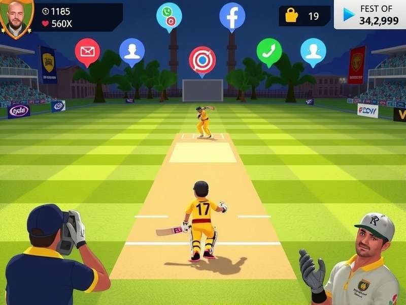 Titans Cricketing Heroes Gameplay Screenshot